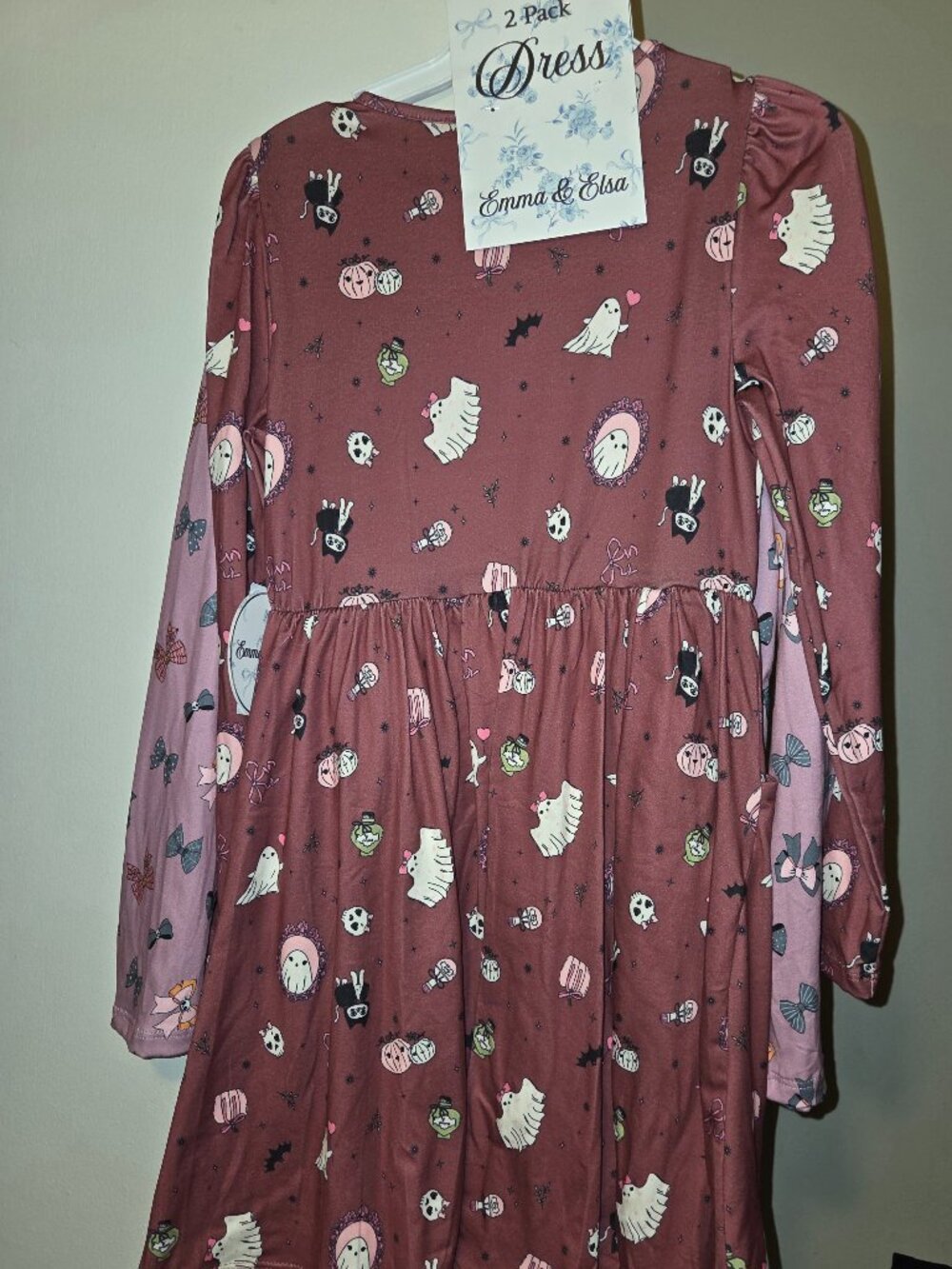 Girls Halloween dress 2 pack size 10